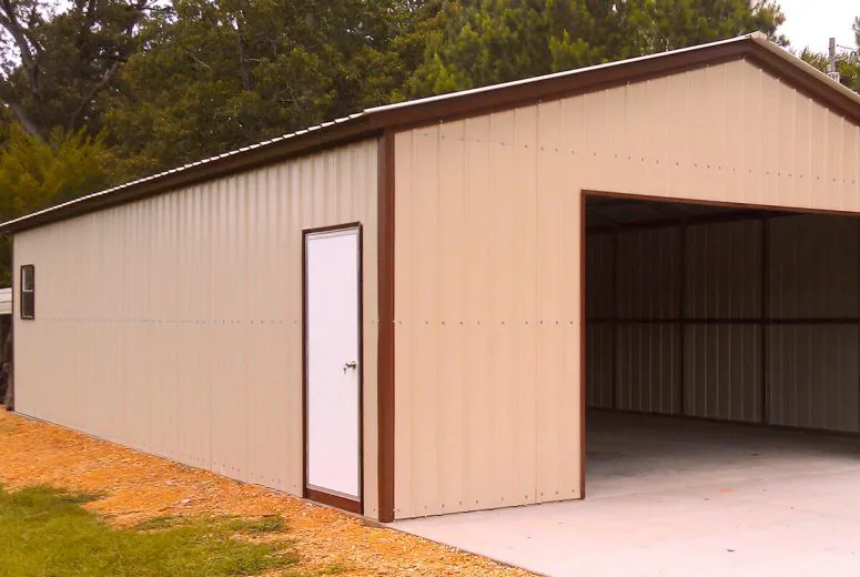 prefab metal building construction