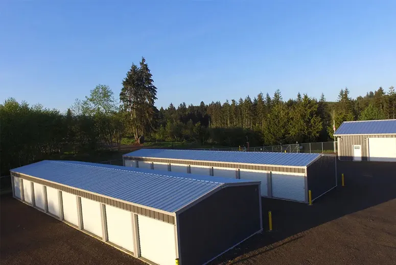 flat pack metal shed