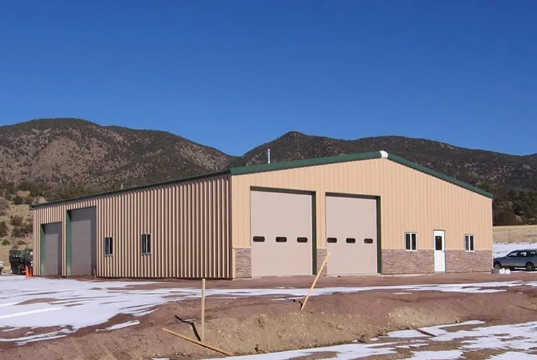 prefab steel workshop