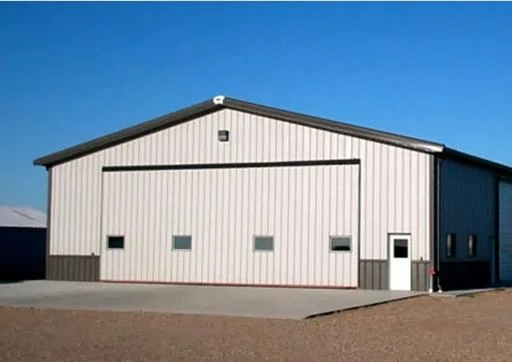 red iron barn