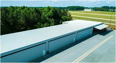 custom built metal sheds