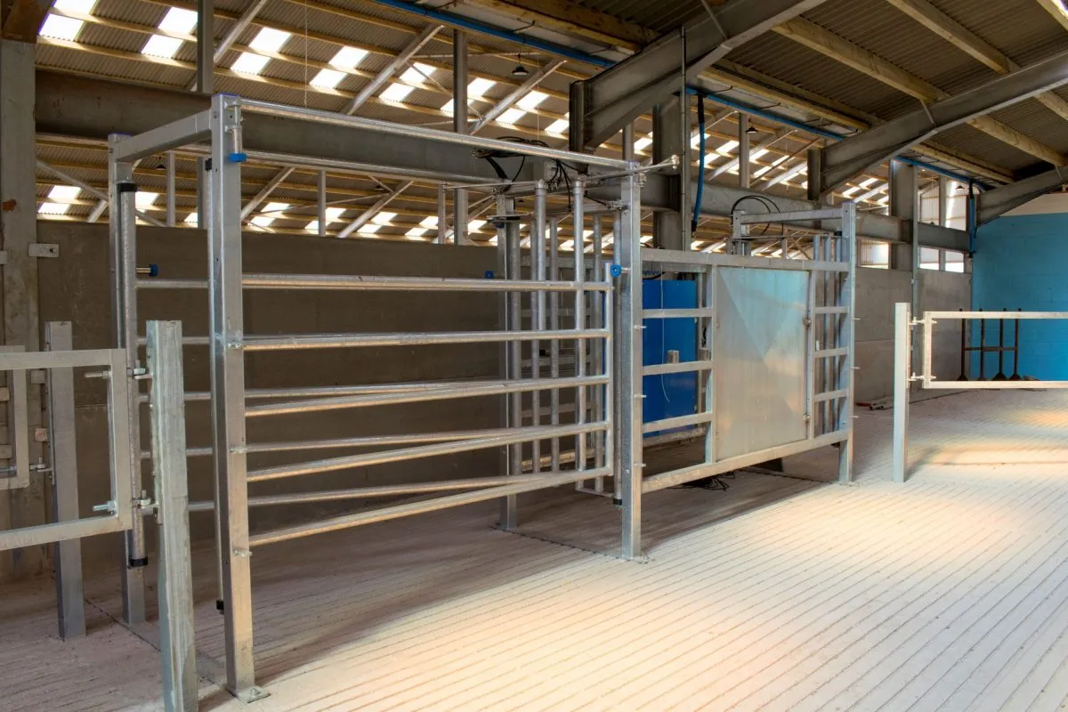 Sturdy Metal Hoop Barn for Versatile Agricultural and Livestock Needs