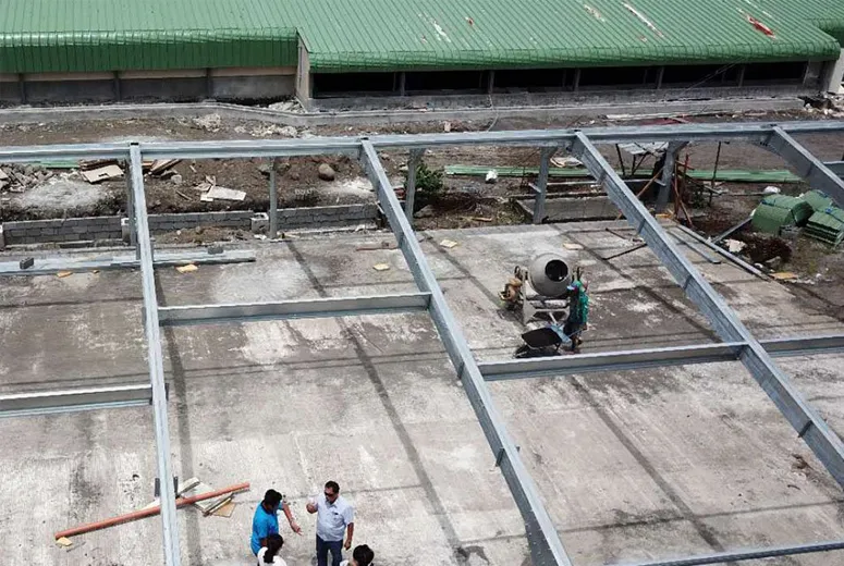 steel posts for carport