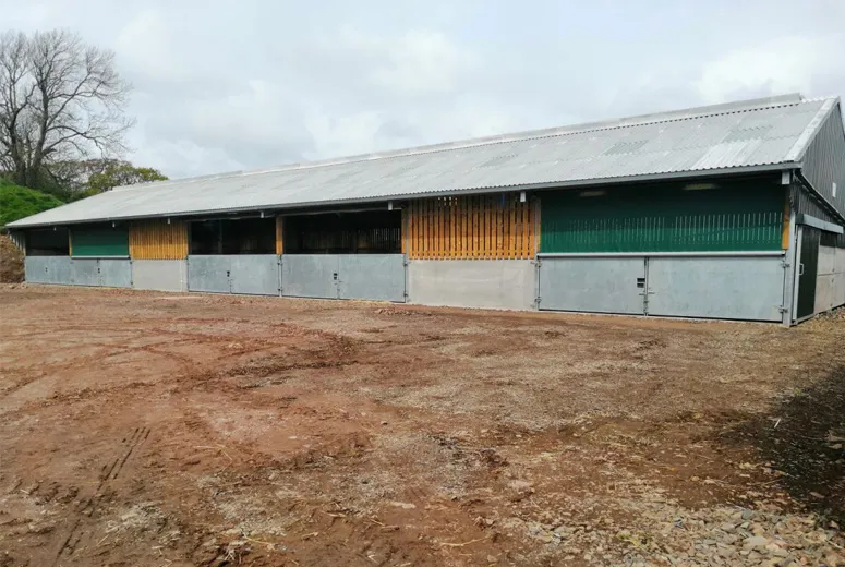 metal shed building