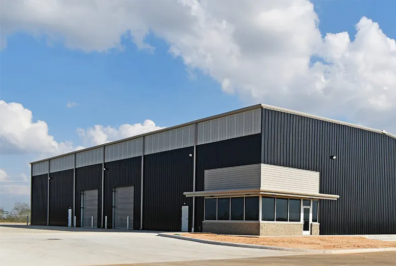 steel shed structure
