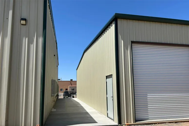 steel frame warehouse construction