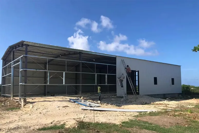 metal prefab workshop