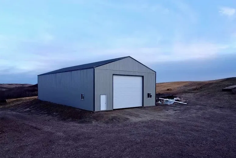 metal structure building cost