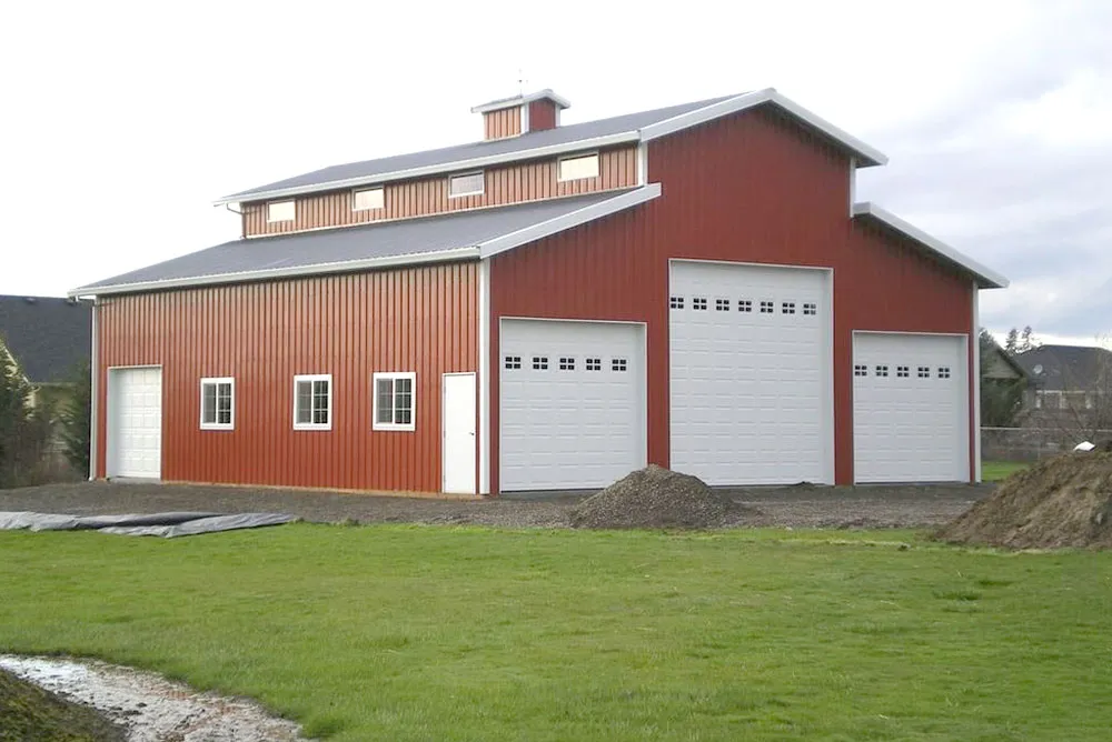 flat pack metal shed