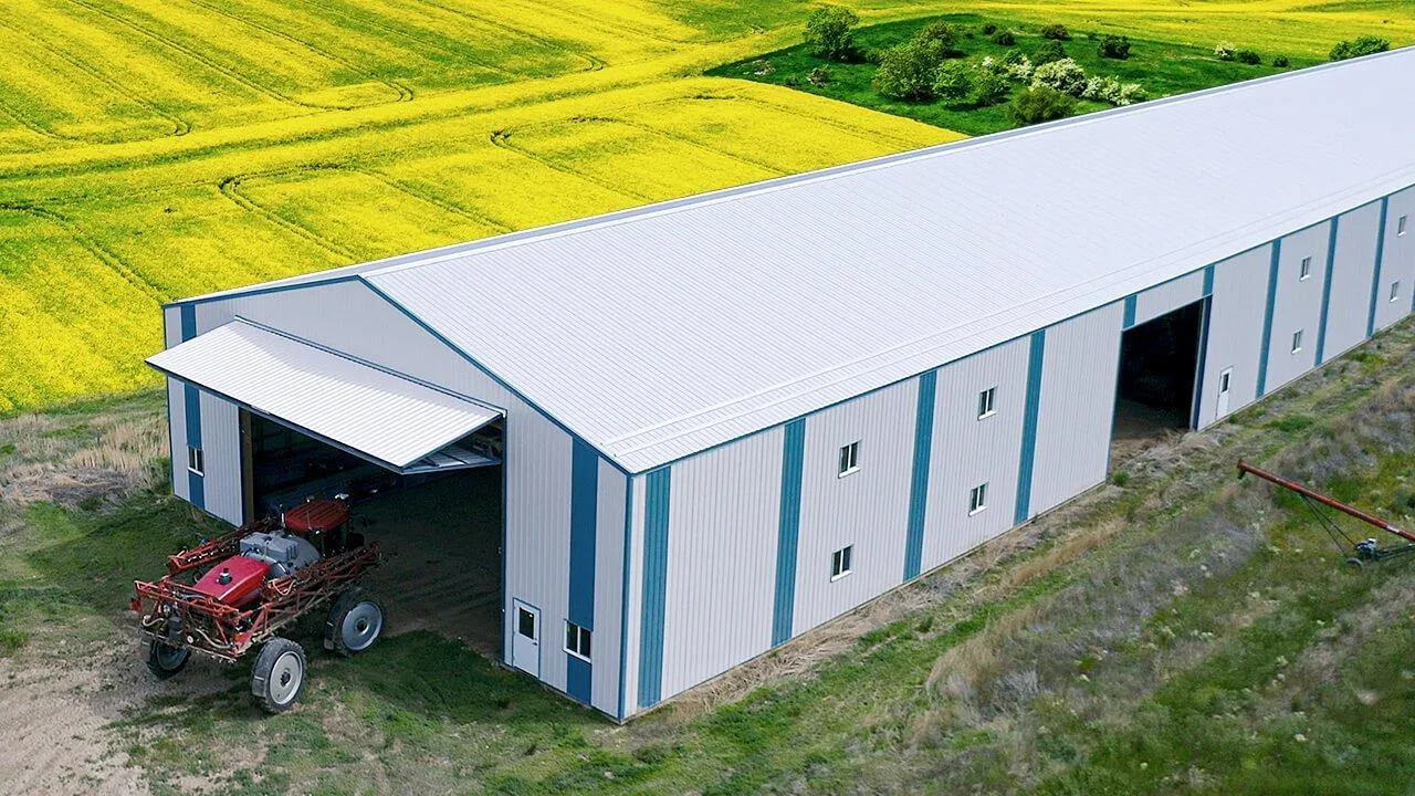 metal buildings with living quarters