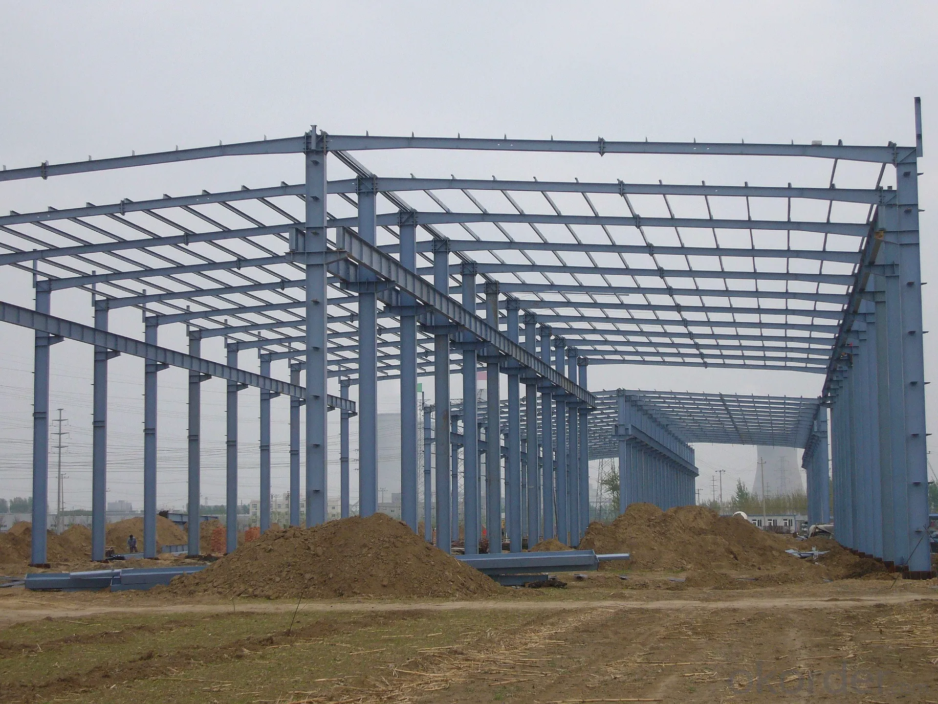 galvanized steel barn