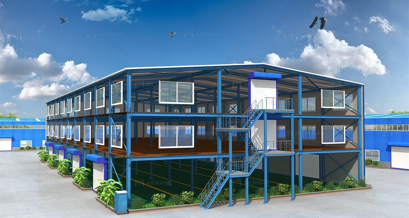 Prefab Industrial Steel Frame Buildings