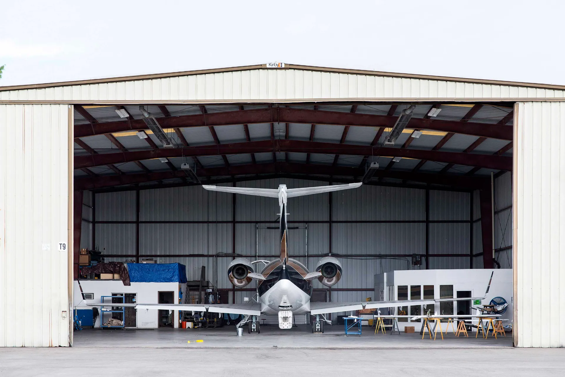 prefab aircraft hangar cost