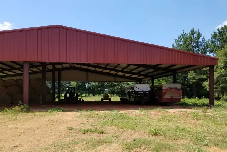 metal structure house