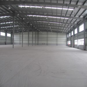 steel structure warehouse building