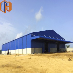 double slope steel structure Warehouse Workshop Building