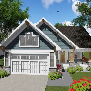 HJSD-1-3-4 Well designed villa house small home