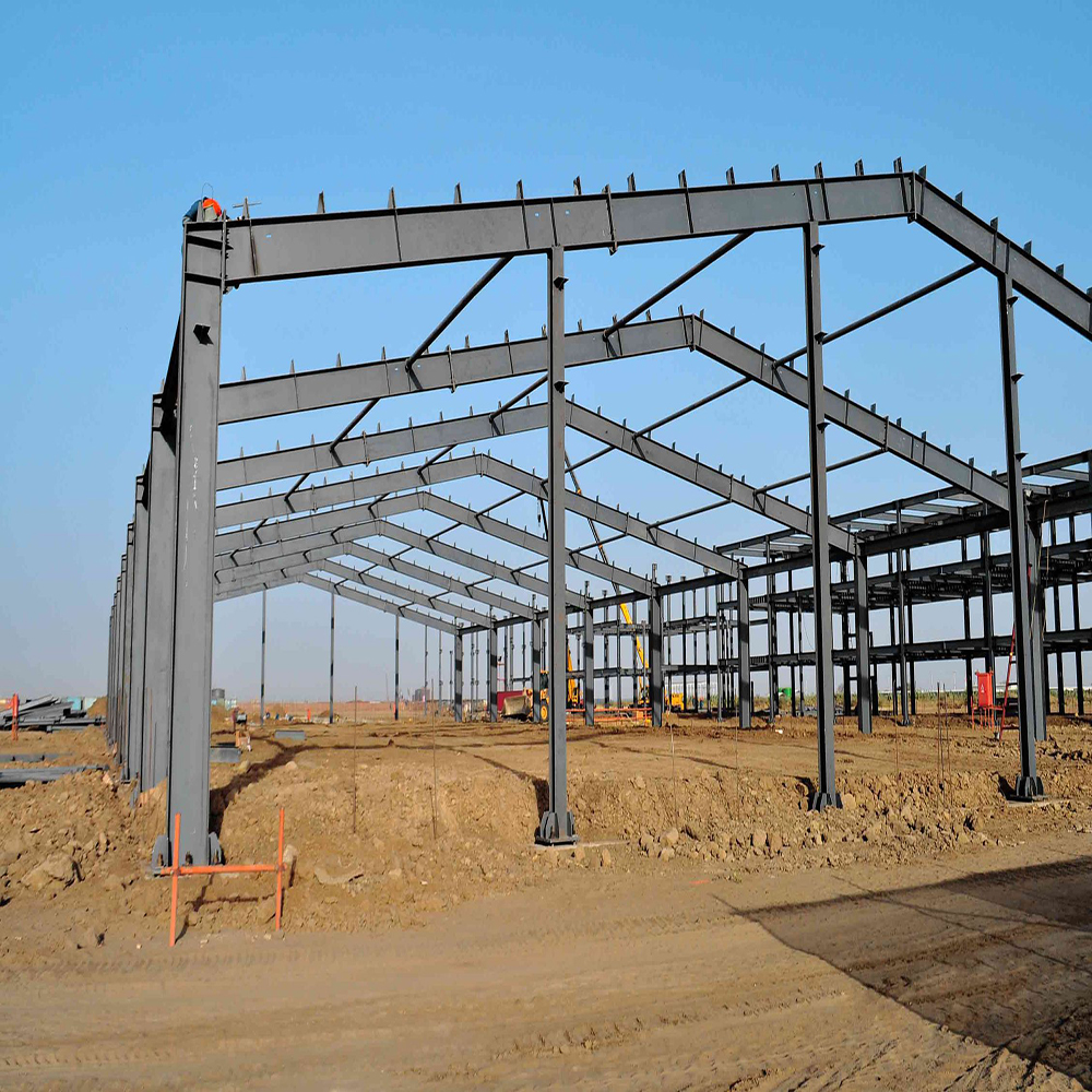 Metal frame structure prefabricated warehouse steel structure building Featured Image