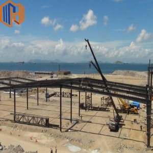 low cost prefab used light steel structure building warehouse construction material prices prefabricated metal warehouse