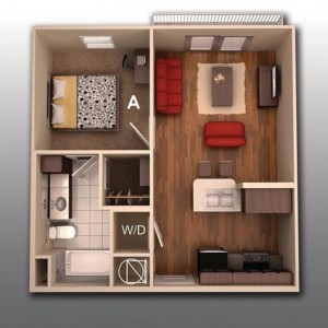 HJSD-1-1-1 Low cost prefab villa cabin house