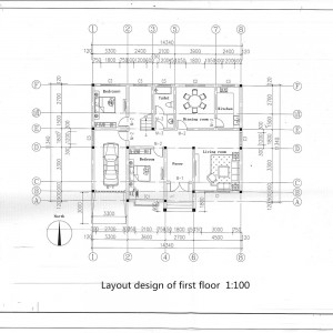 HJSD-2-5-1 low cost 2 floors 5 bedrooms light steel prefab houses villa with quality assurance