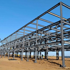 Steel Workshop Application GB Standard prefab steel high rise building