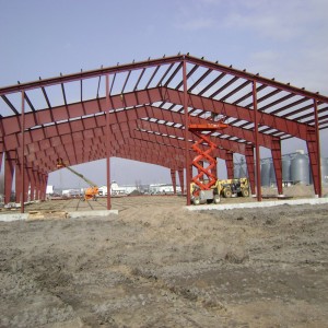 Gable Frame Light Metal Building Prefabricated Industrial Steel Structure Warehouse