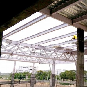 Factory supplied Factory Workshop Building Prefab Warehouse Steel Frame Structure Construction