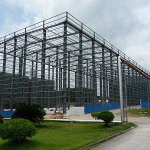 China Low Cost Fast Assemble Steel Prefab Workshop