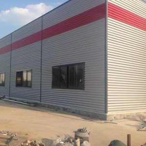 China Low Cost Fast Assemble Steel Prefab Workshop