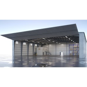 China Aircraft Hangar Steel Structure Hangar Building