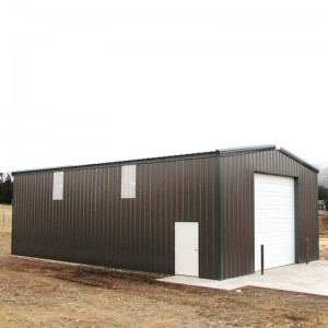 Wholesale OEM/ODM China Q355 Custom Industrial Prefabricated Pre Engineered Metal Structural Steel Frame Structure Construction Prefab Warehouse Workshop Factory Storage Building