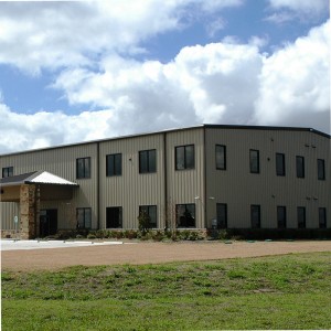 Facade Metal facing sandwich panel Steel Structure Design Industrial Buildings