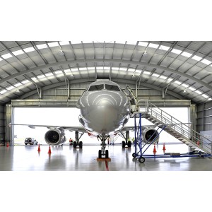 Factory Prefabricated Multi-span Steel Structure Hangar