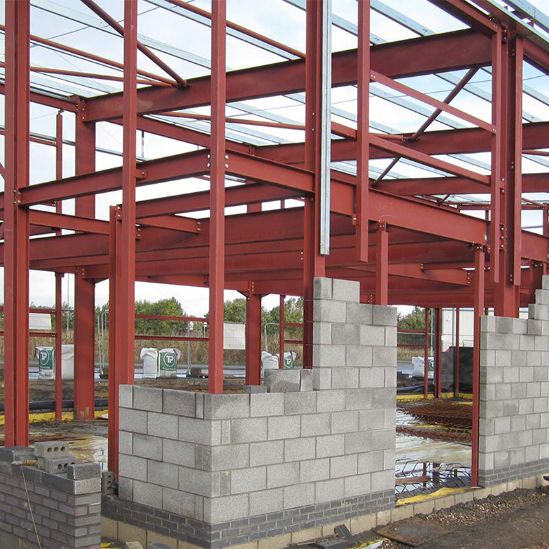 What is the achievement of steel structure industry?