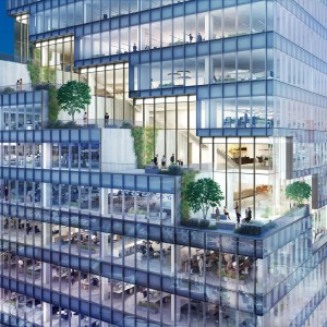 High Quality High Rise Steel Structure Building