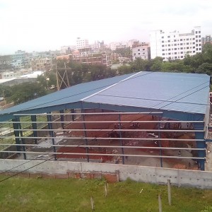 High Quality Steel Shed -
 Large Span Custom Prefab Steel Workshop – Hongji Shunda