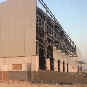 Large Span Custom Prefab Warehouses Steel Structure