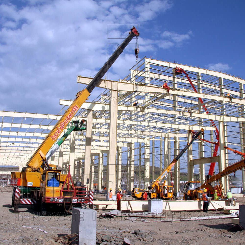 Wholesale Dealers of Prefab Warehouse Steel Structure -
Low Cost Fast Assemble Portable Factory Steel Frame Warehouse – Hongji Shunda
