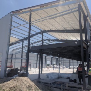 Factory made hot-sale China Prefabricated Steel Structure Construction Portable Workshop Warehouse