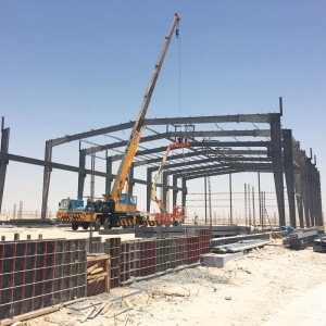 China free design  prefabricated light steel structure workshop