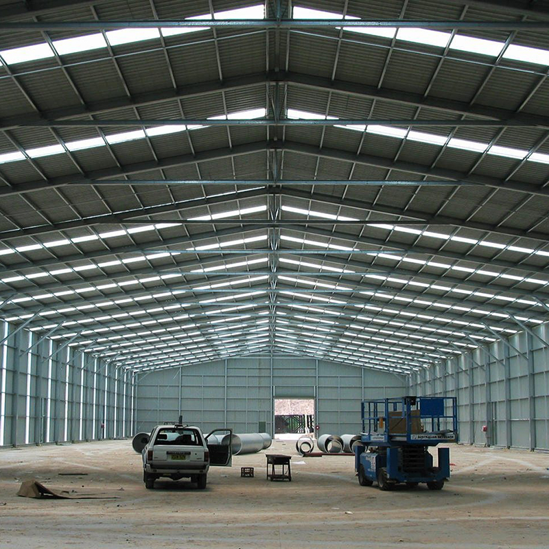Wholesale Prefab Steel Buildings -
 Metal Construction Pre_Engineered Buildings PEB Steel Workshop – Hongji Shunda