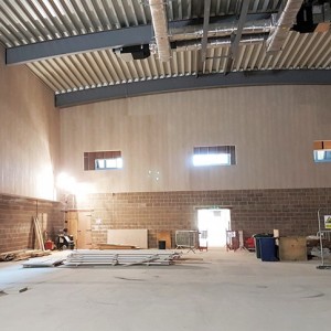 Metal Frame Light Fabricated Functional Gymnasium Volleyball Building Stadium Steel Structure Sport Hall