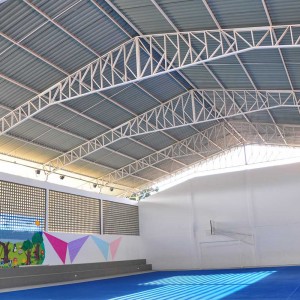 Modular Cheap Fabrication steel frame structure