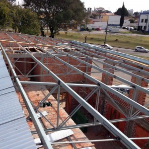 Modular Cheap Fabrication steel frame structure