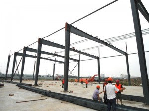 Multi-functional Easy Assemble Prefab Structure Steel Workshop
