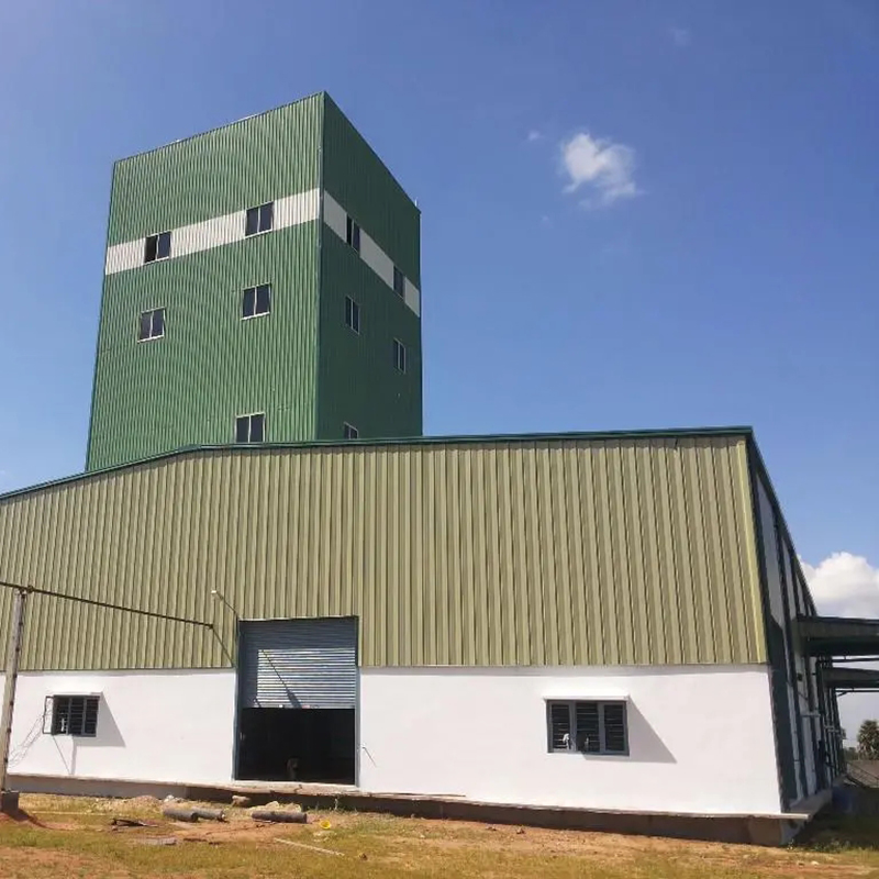 Calculation of steel structure paint consumption