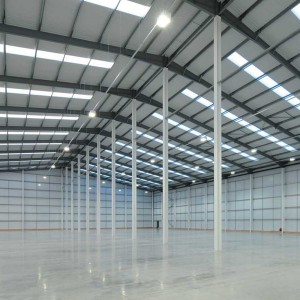 PEB Steel Structure Buildings Wearhouse Accessories Anti-Rust Carbon Steel Customized Fire Resistance Galvanized Pre-Engineered Building