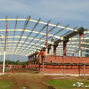 Multi-span Easy Install Steel Structure Garment Warehouse