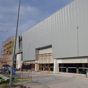 Multi-span Easy Install prefabricated steel building